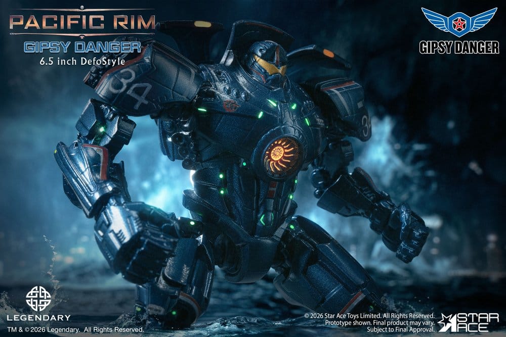 Pacific Rim DefoStyle Figur Gipsy Danger NX 17 cm
