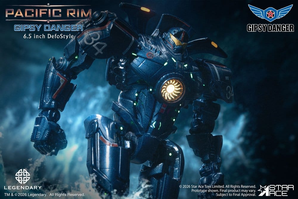 Pacific Rim DefoStyle Figur Gipsy Danger NX 17 cm