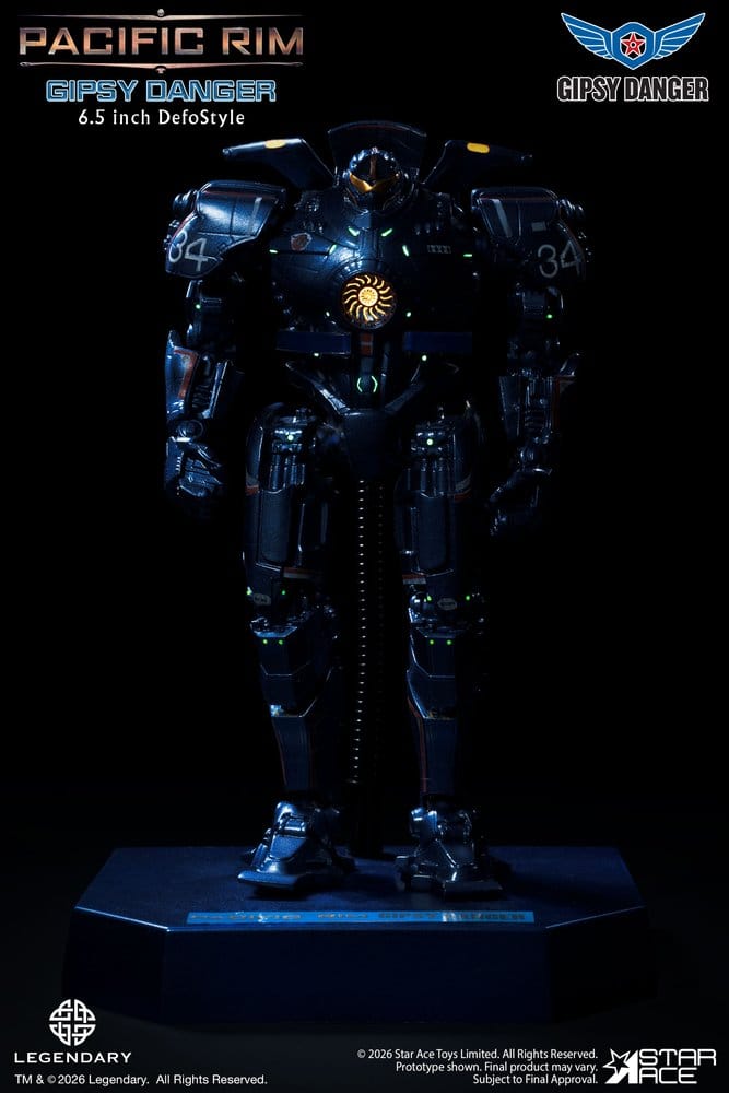 Pacific Rim DefoStyle Figur Gipsy Danger NX 17 cm