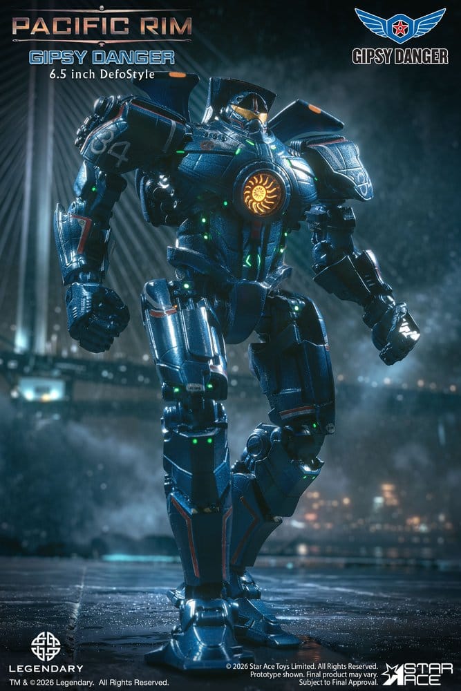 Pacific Rim DefoStyle Figur Gipsy Danger DX 17 cm