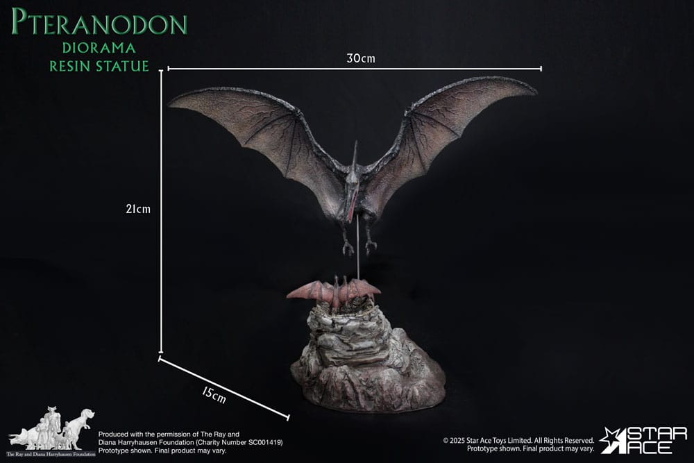 Ray Harryhausen Diorama 1/8 Pteranodon 22 cm 