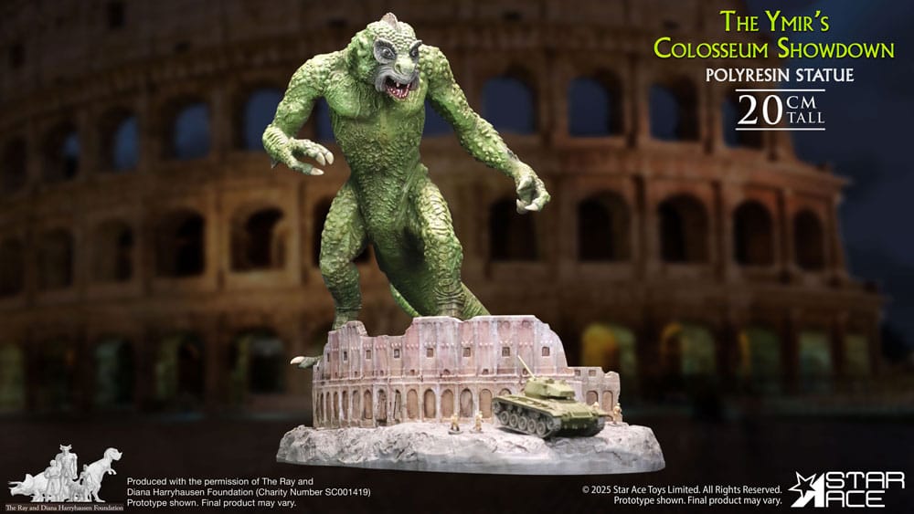 Ray Harryhausen Diorama 1/8  The Ymir's Colosseum Showdown 20 cm