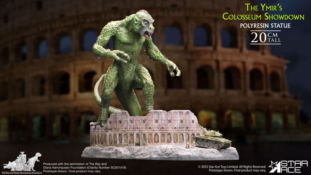 Ray Harryhausen Diorama 1/8  The Ymir's Colosseum Showdown 20 cm