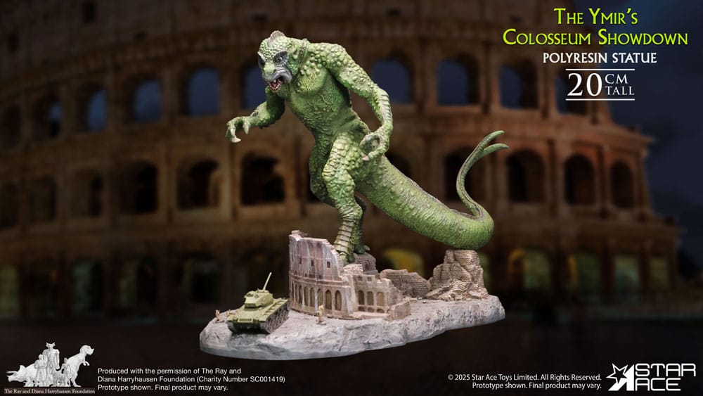Ray Harryhausen Diorama 1/8  The Ymir's Colosseum Showdown 20 cm