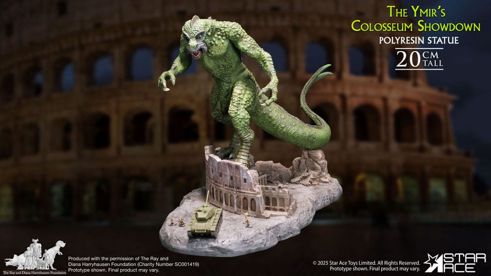 Ray Harryhausen Diorama 1/8  The Ymir's Colosseum Showdown 20 cm