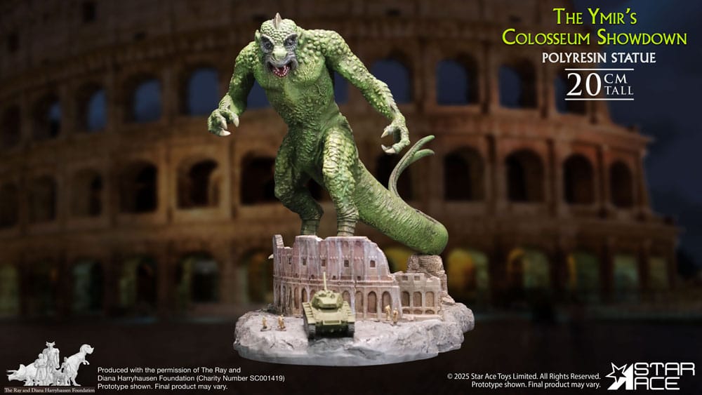 Ray Harryhausen Diorama 1/8  The Ymir's Colosseum Showdown 20 cm