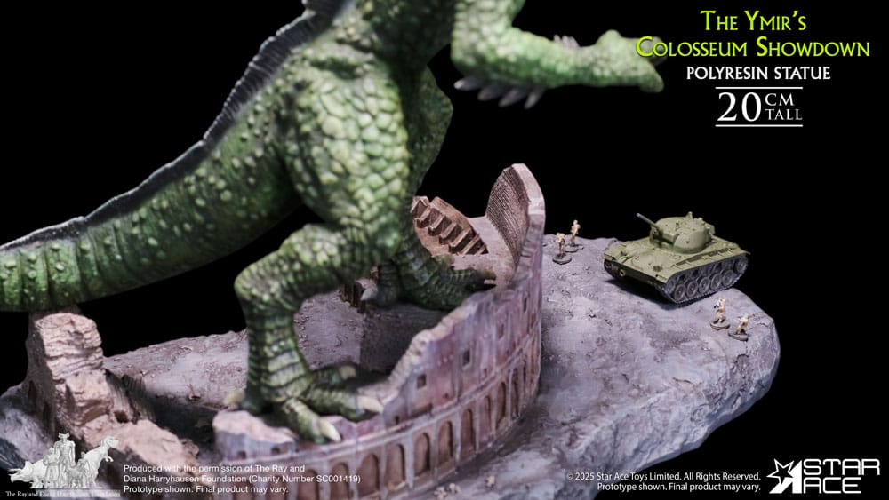 Ray Harryhausen Diorama 1/8  The Ymir's Colosseum Showdown 20 cm