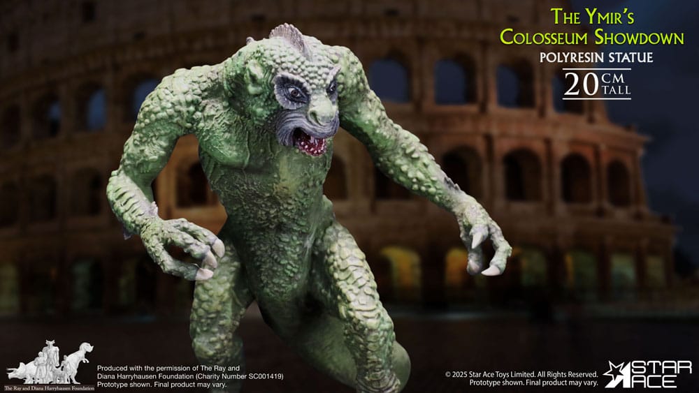 Ray Harryhausen Diorama 1/8  The Ymir's Colosseum Showdown 20 cm