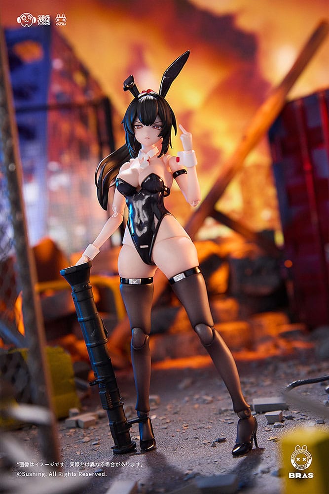 Bunny Rapid Action Squad Actionfigur 1/12 Attacker Runa 16 cm    