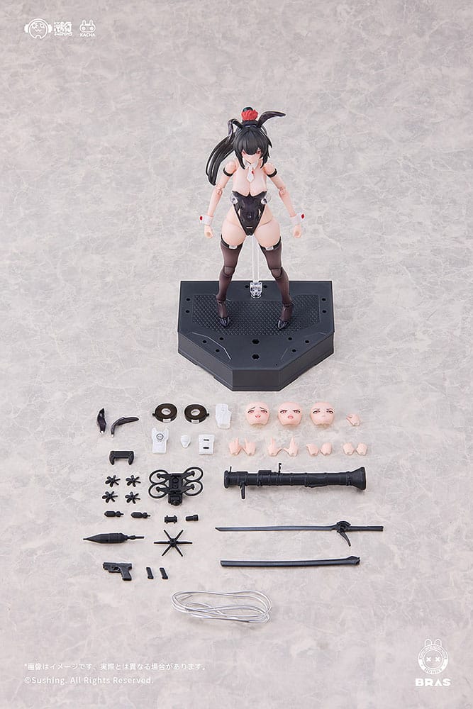 Bunny Rapid Action Squad Actionfigur 1/12 Attacker Runa 16 cm    