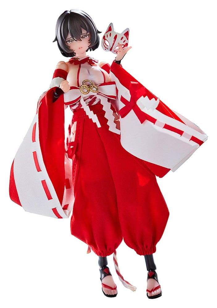 Combat Priestess Actionfigur 1/12 Kikyou Uefuji 15 cm      