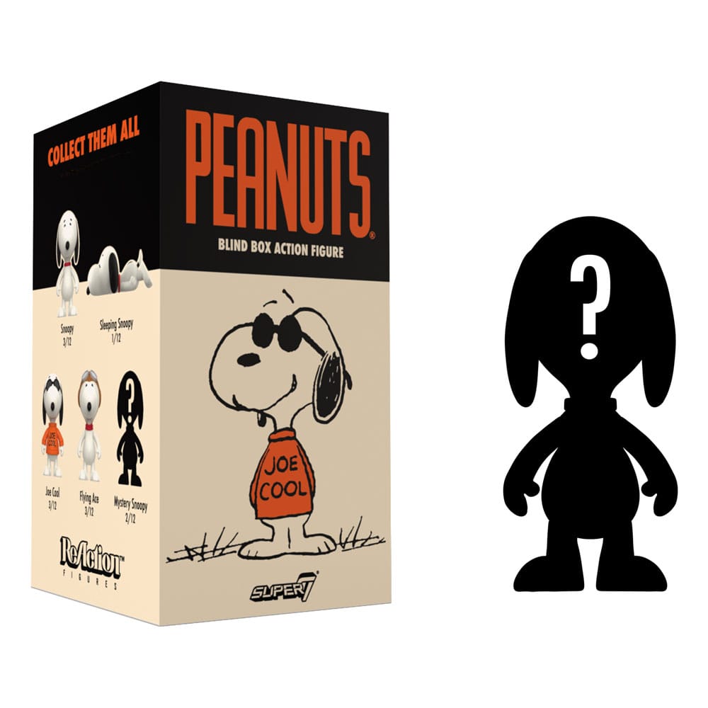 Peanuts ReAction Actionfiguren 10 cm Wave 06 So Many Snoopies! Blind Box Display (12) 