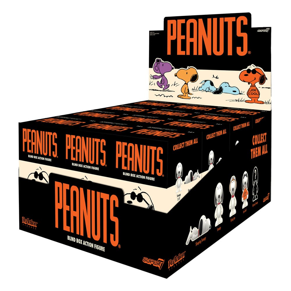 Peanuts ReAction Actionfiguren 10 cm Wave 06 So Many Snoopies! Blind Box Display (12) 