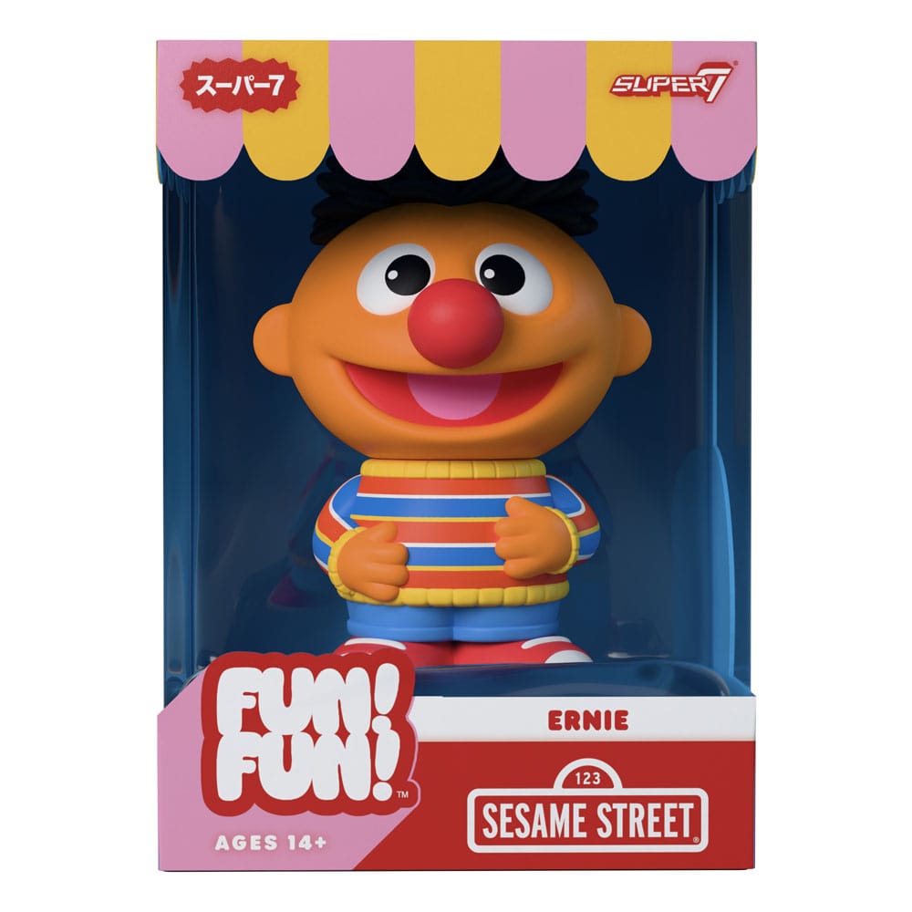 Sesamstraße FUN! FUN! Soft Vinyl Figur Wave 02 Ernie 13 cm    