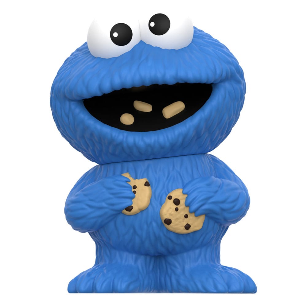 Sesamstraße FUN! FUN! Soft Vinyl Figur Wave 02 Cookie Monster 13 cm    