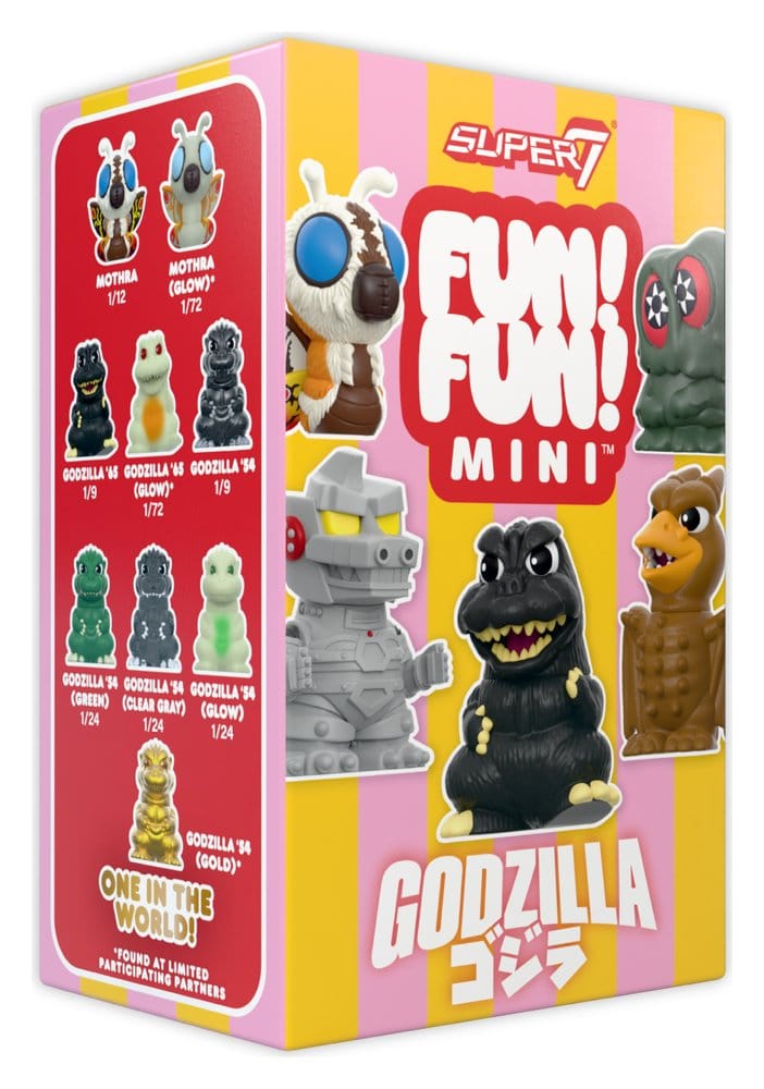 Godzilla Toho Fun! Fun! Minifiguren Wave 01 Blind Box Display (9)