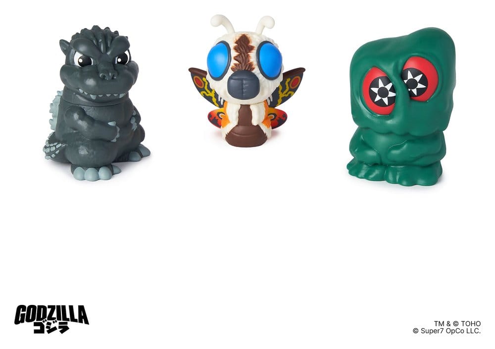 Godzilla Toho Fun! Fun! Minifiguren Wave 01 Blind Box Display (9)