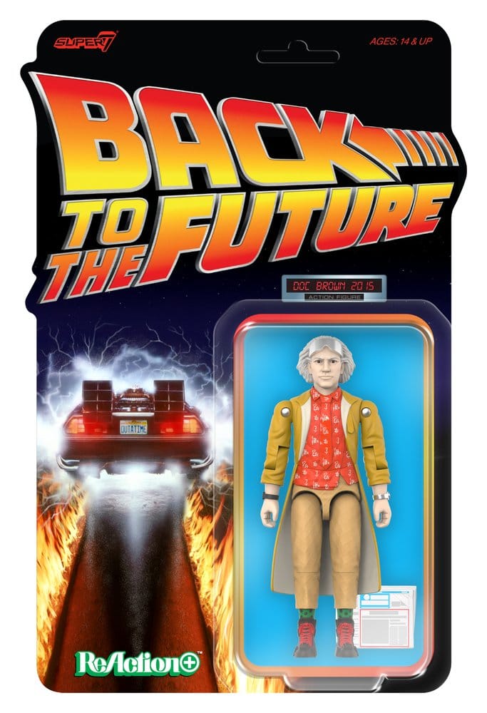 Back to the Future ReAction+ Actionfigur Wave 02 Dr. Emmett Brown (2015)