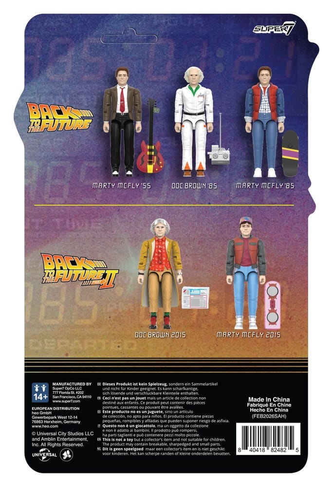 Back to the Future ReAction+ Actionfigur Wave 02 Marty McFly (2015)