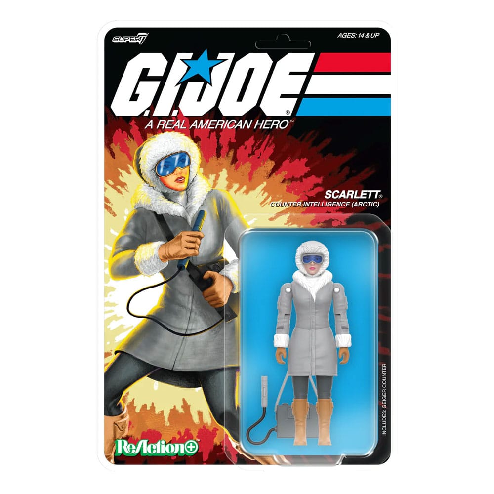 GI Joe ReAction+ Actionfigur Wave 06 Arctic Scarlett 10 cm    