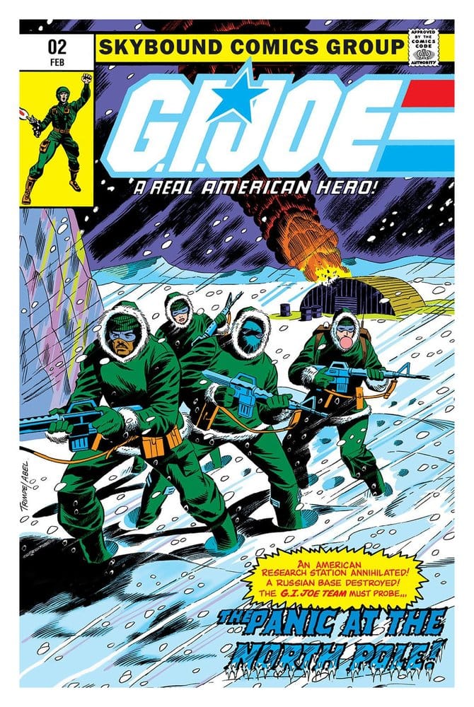 G.I. Joe ReAction+ Actionfigur Snake Eyes (Skybound Comic Box Series, Issue #2)