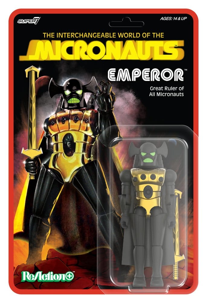 Micronauts ReAction+ Actionfigur Wave 03 Emperor 10 cm    