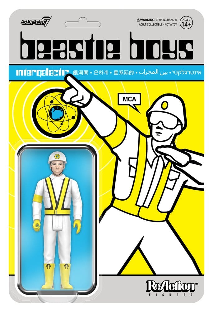 Beastie Boys ReAction Actionfigur Wave 04 MCA (Intergalactic Crossing Guard)