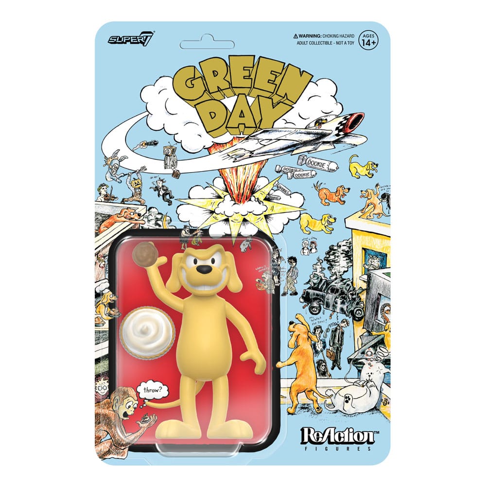 Green Day ReAction Actionfigur Dookie Dog 9 cm     