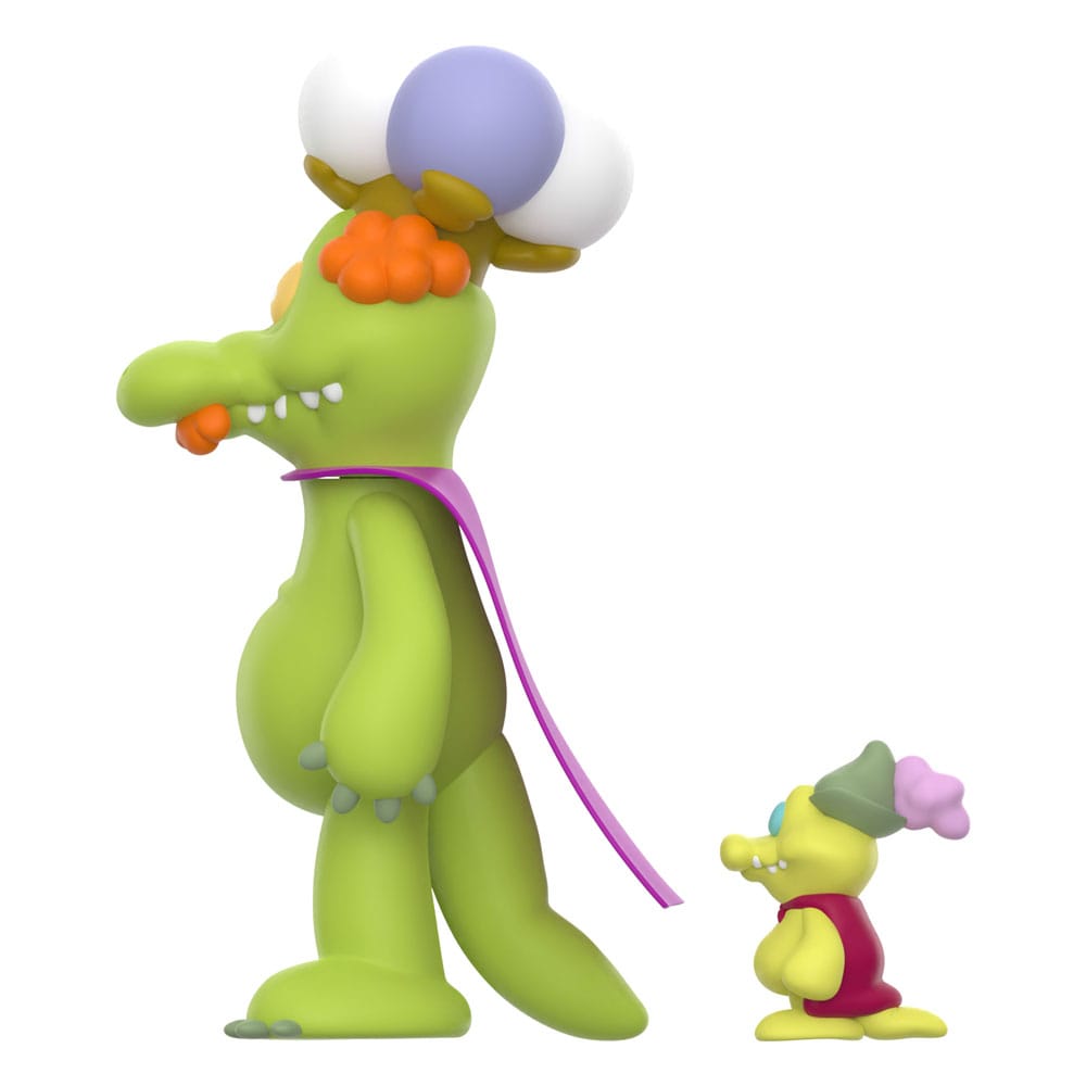 Sesamstraße ReAction Actionfigur Wave 04 Alligator King & 7th Son 10 cm   