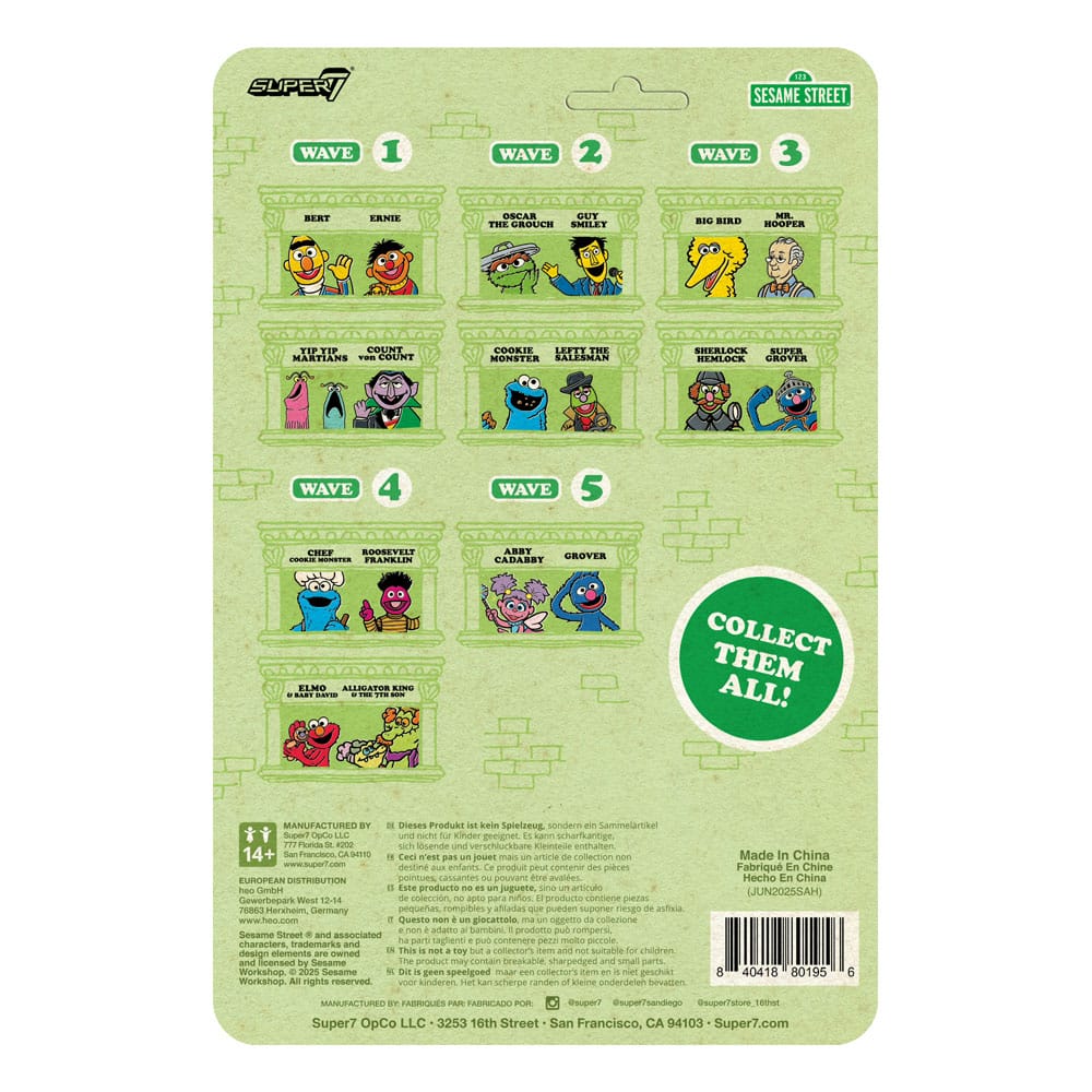 Sesamstraße ReAction Actionfigur Wave 05 Abby Cadabby 10 cm     