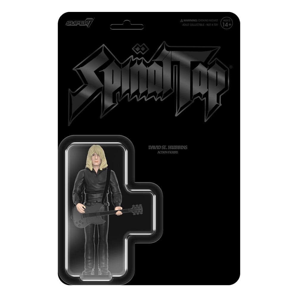 Spinal Tap ReAction Actionfigur Wave 02 David St. Hubbins (None More Black) 10 cm               
