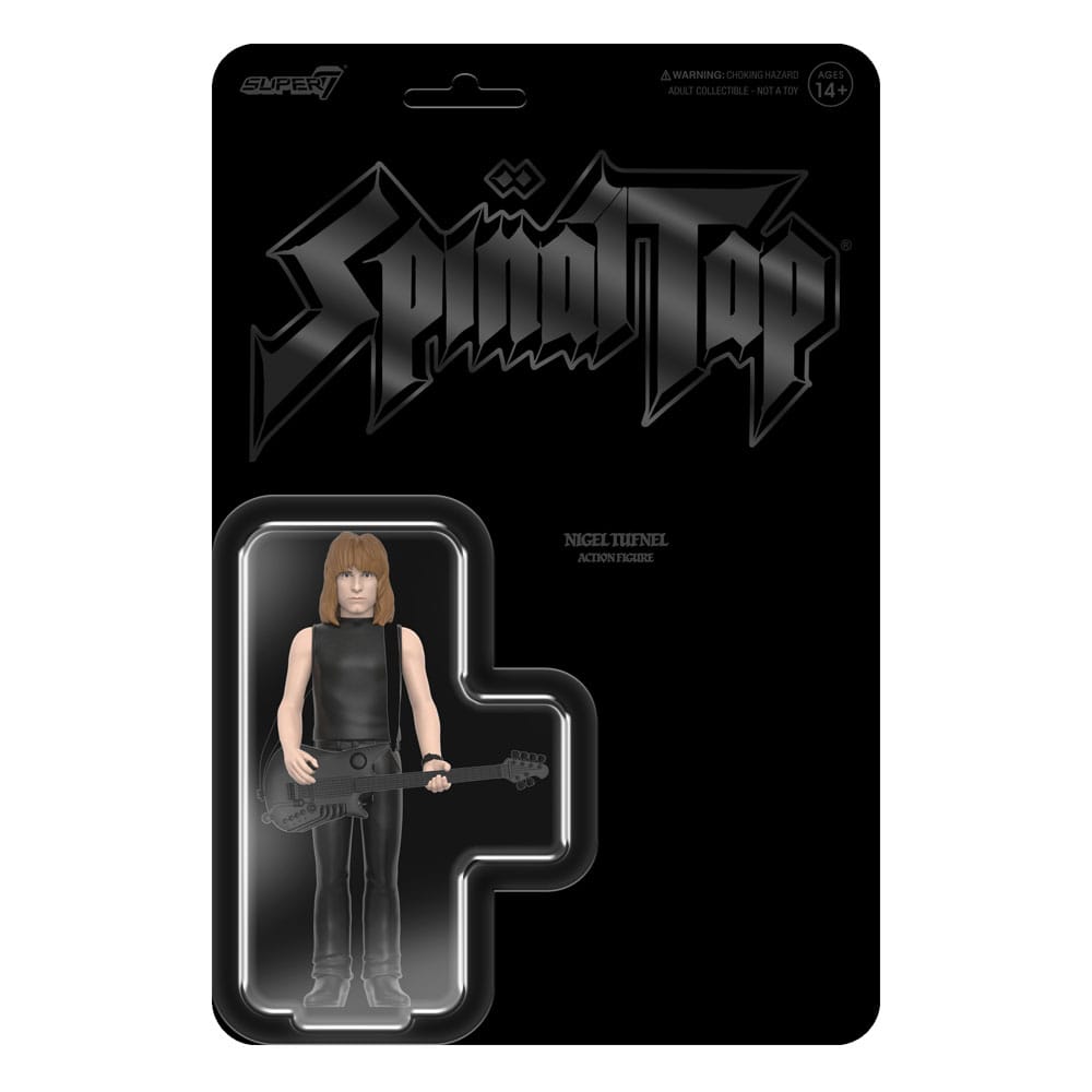 Spinal Tap ReAction Actionfigur Wave 02 Nigel Tufnel (None More Black) 10 cm                 