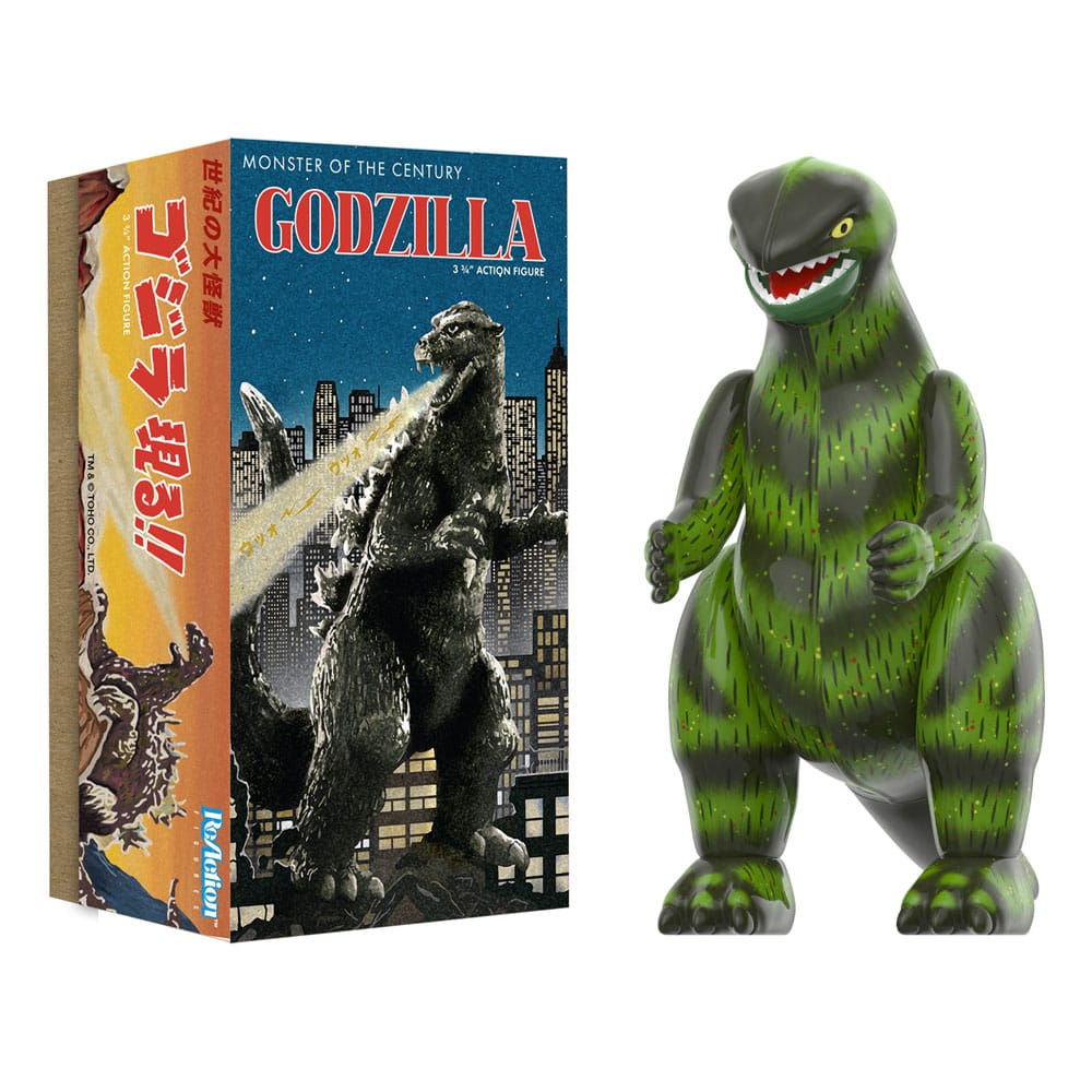 Godzilla Toho ReAction Actionfigur Wave 01 (Retro Tin) Godzilla (Marusan Tin) 10 cm     