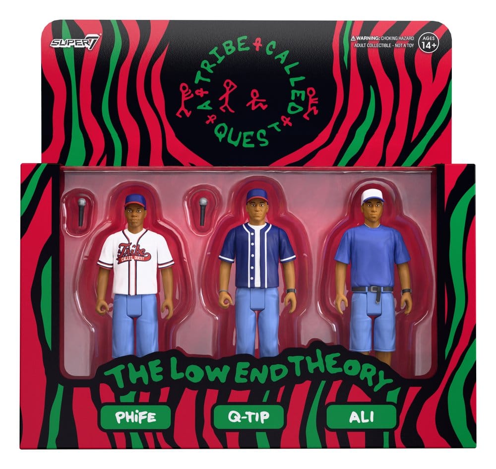 A Tribe Called Quest ReAction Actionfiguren 3er-Pack The Low End Theory
