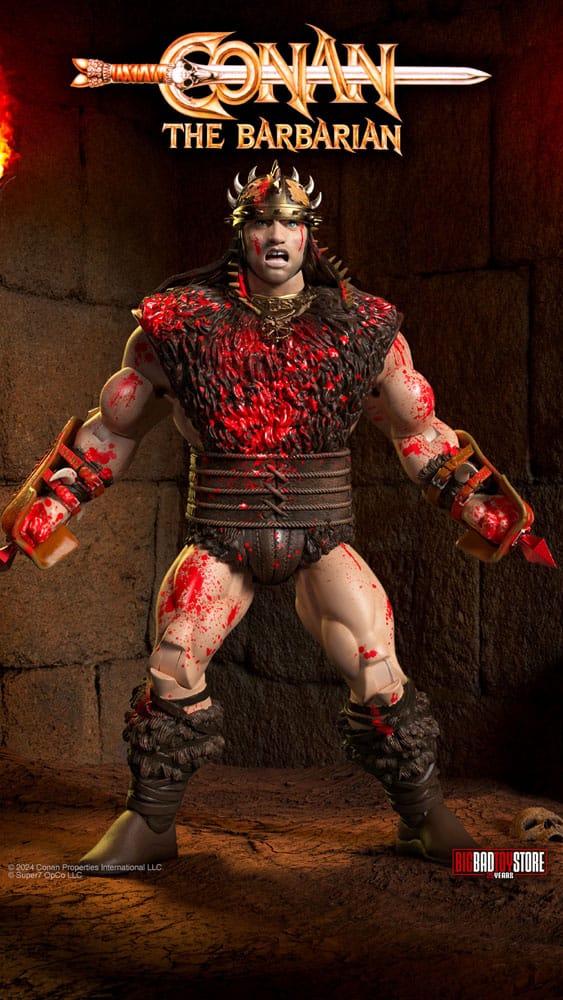 Conan der Barbar Ultimates Actionfigur Conan Blood Soaked Pit Fighter 18 cm  