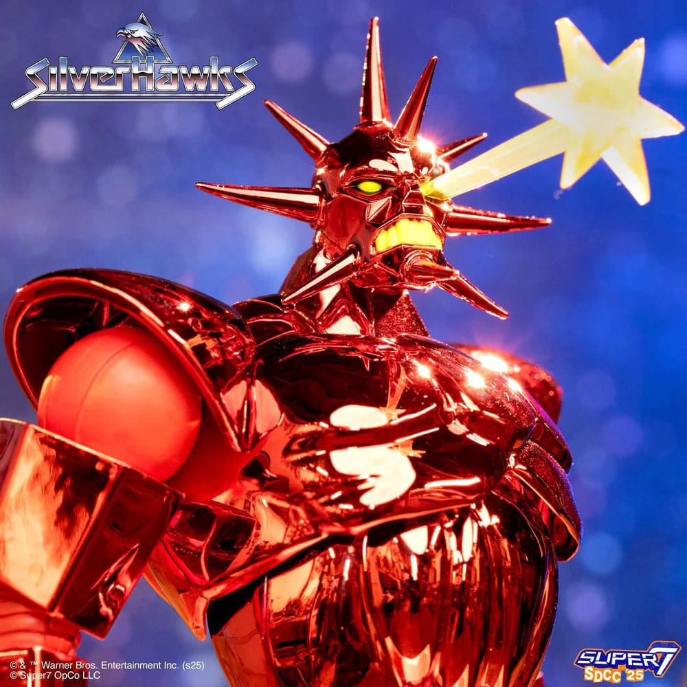 SilverHawks Ultimates Actionfigur Mon*Star Metallic Vac Metal 18 cm