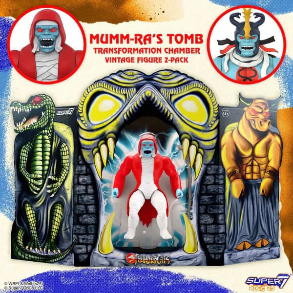 Thundercats Vintage Collection Actionfiguren 2er-Pack Mumm-Ra's Tomb 14 cm     