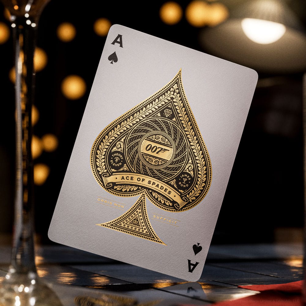 James Bond Spielkarten Box Set James Bond Gold Edition