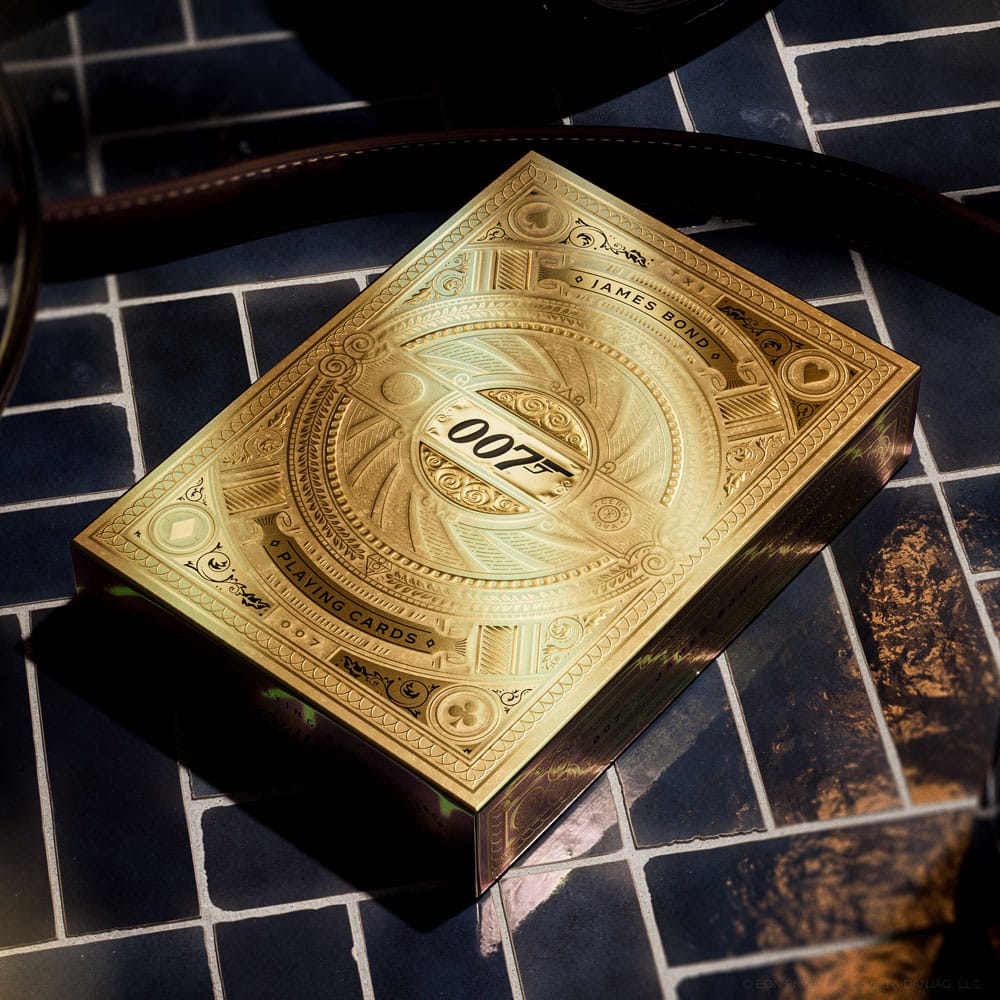 James Bond Spielkarten Box Set James Bond Gold Edition