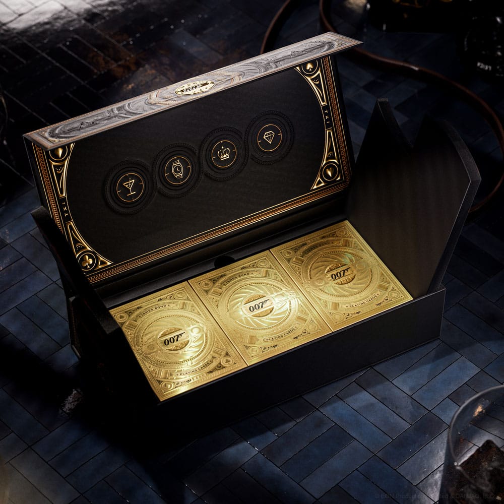 James Bond Spielkarten Box Set James Bond Gold Edition