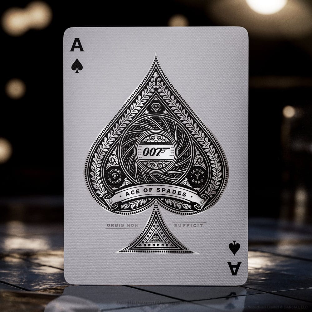 James Bond Spielkarten Silver Edition 