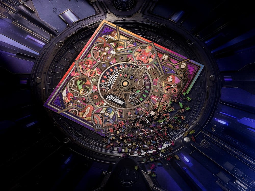 Avengers The Infinity Saga Multi-Dimensionales Puzzle (1000 Teile)