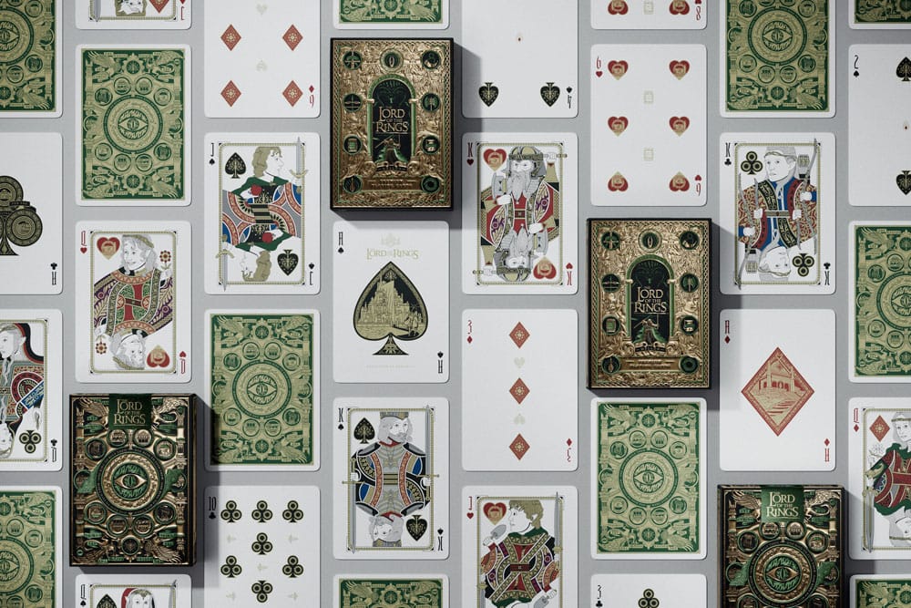 Herr der Ringe Spielkarten Premium Box Set (4 Decks)