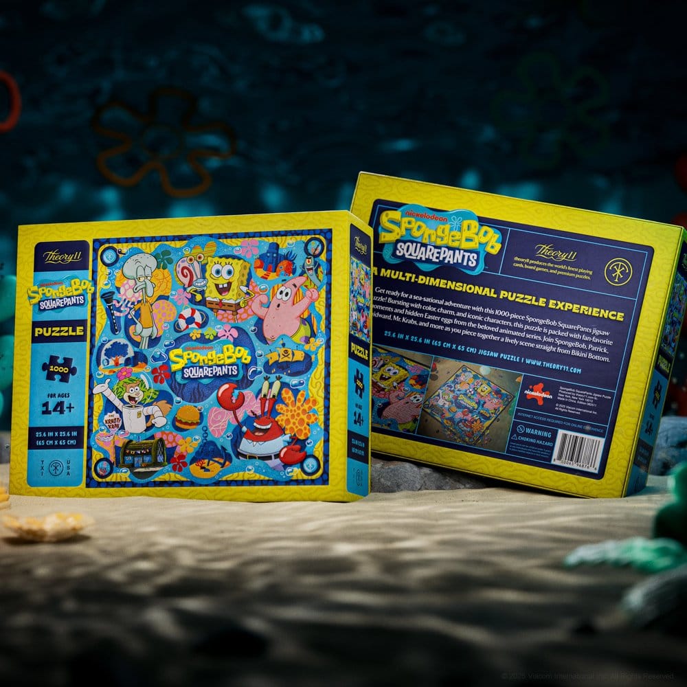 SpongeBob Schwammkopf Multi-Dimensionales Puzzle (1000 Teile)