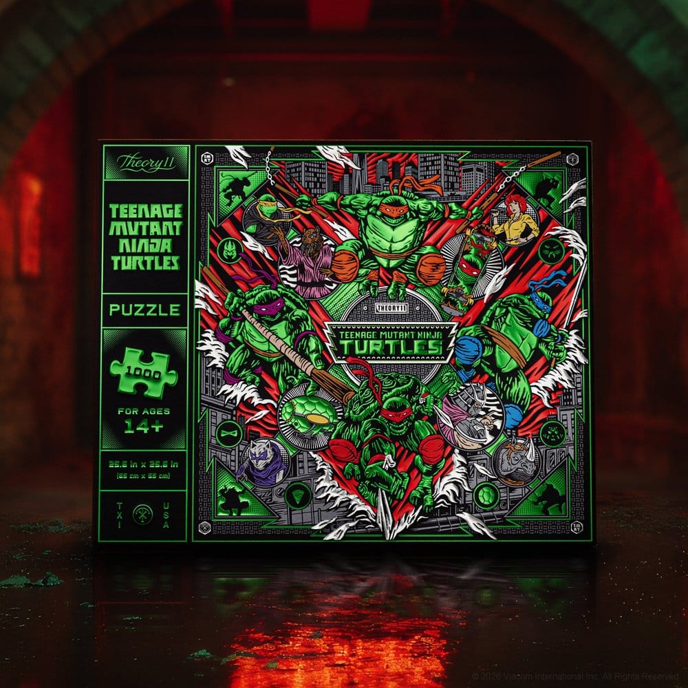 Teenage Mutant Ninja Turtles mehrdimensionales Puzzle (1000 Teile)
