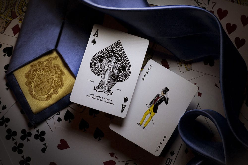 Tycoon Spielkarten Blue