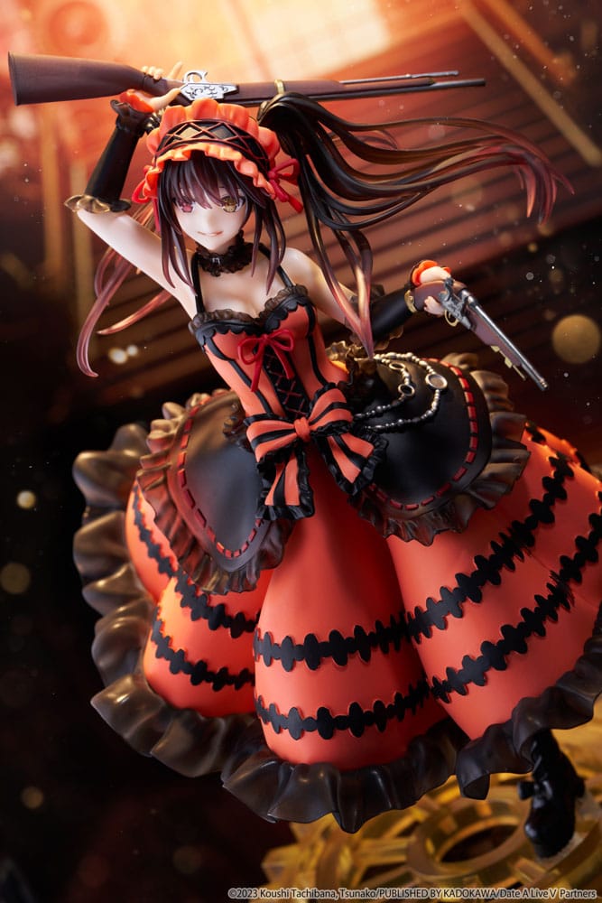 Date A Live IV AMP+ PVC Statue Kurumi Tokisaki (Zafkiel) Reissue 20 cm     