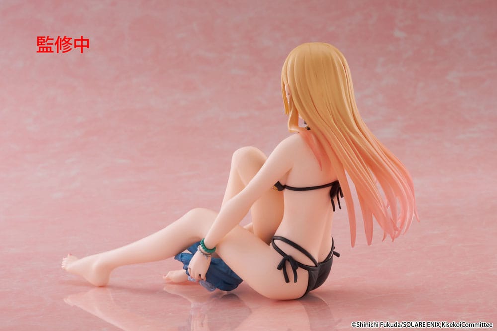 My Dress-Up Darling PVC Statue Desktop Cute Figure Marin Kitagawa Measured Swimsuit Ver. 13 cm            