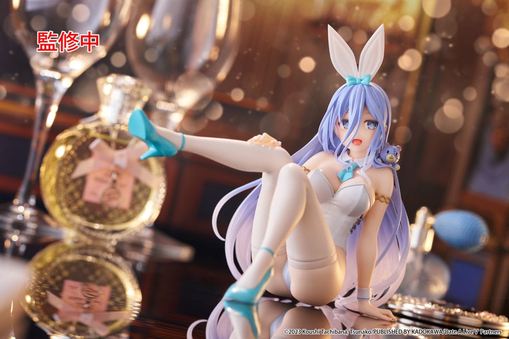 Date A Live V PVC Statue Desktop Cute Figure Mio Takamiya Bunny Ver. 13 cm      