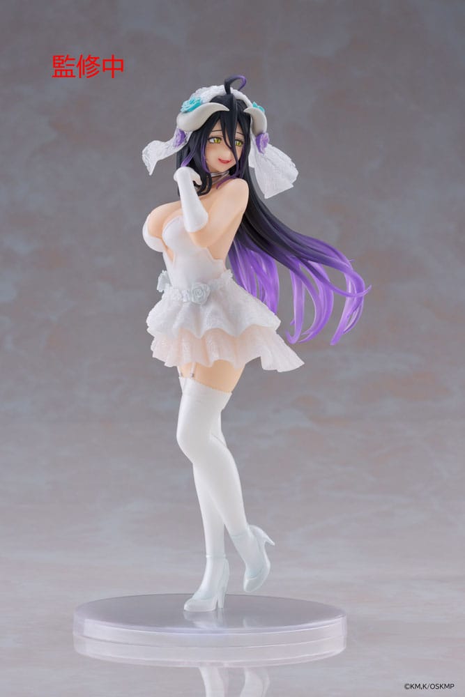 Overlord Coreful PVC Statue Albedo Wedding Ver. 18 cm    